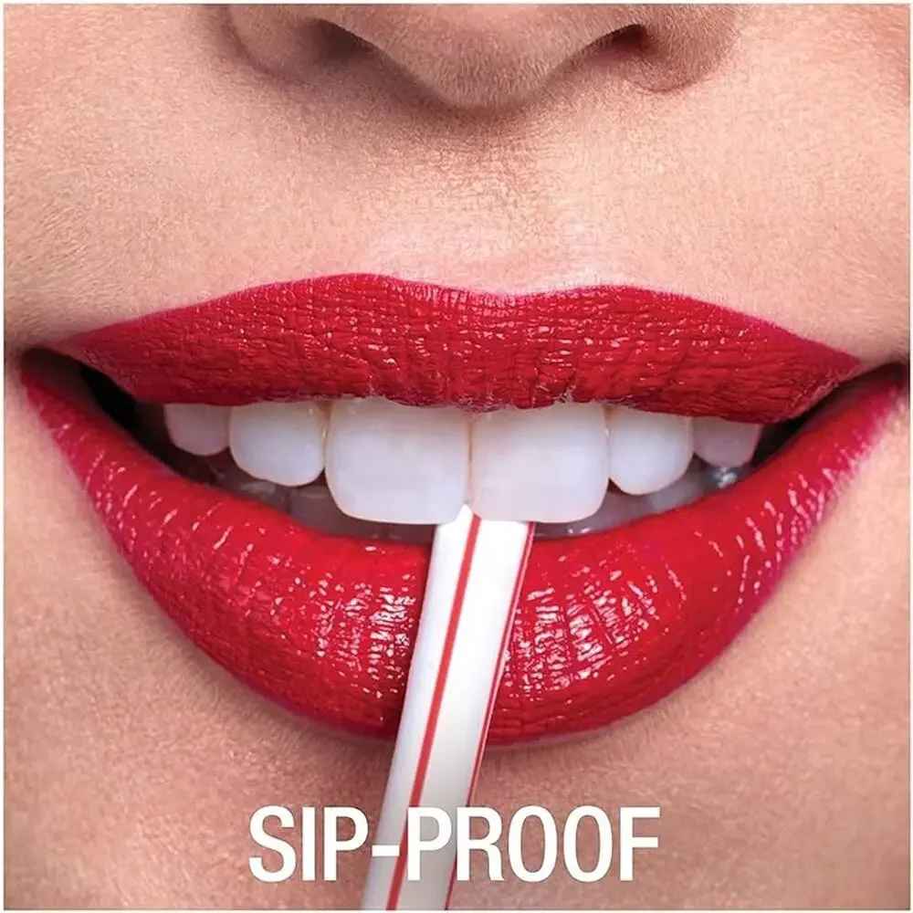 Maybelline Super Stay 24, 2-Step Liquid Lipstick Makeup Relentless Ruby 255